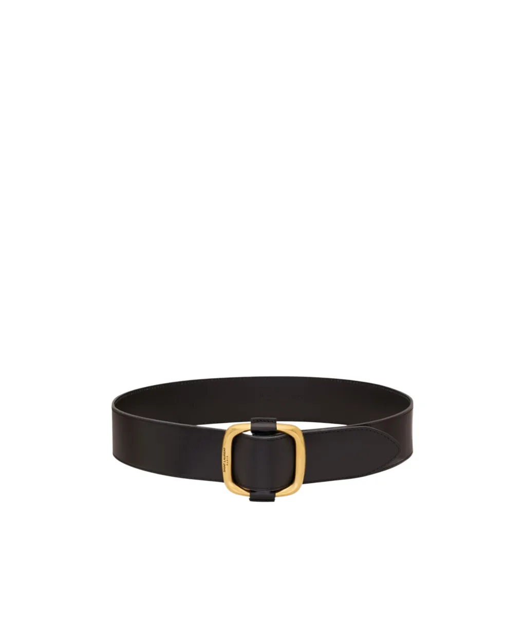 Saint Laurent Oval Wide Belt