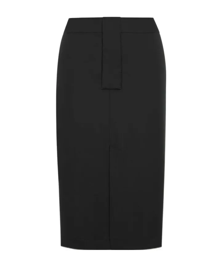 Saint Laurent Front Slit Pencil Skirt