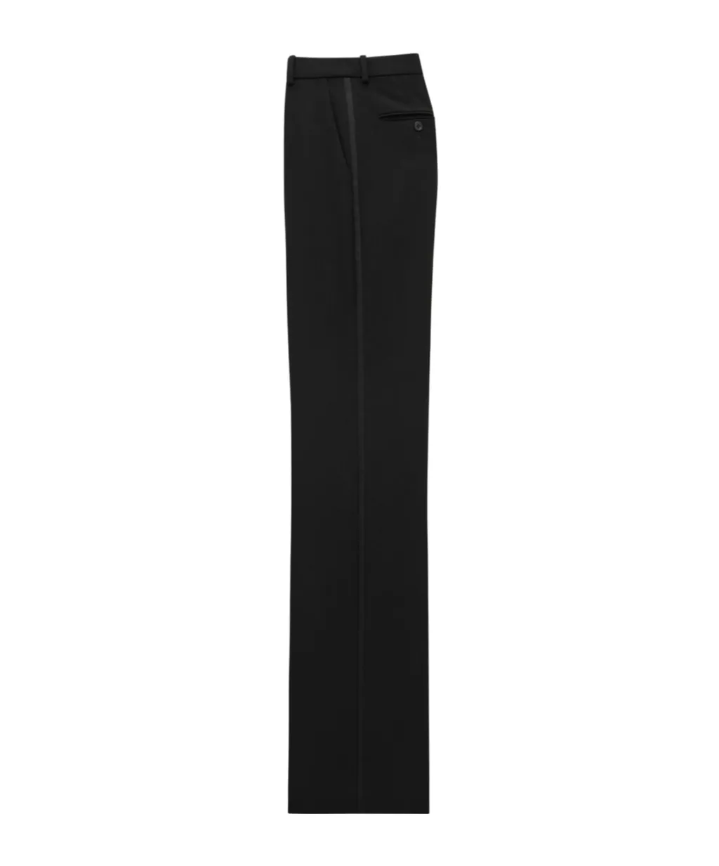 Saint Laurent Flared Tuxedo Pants