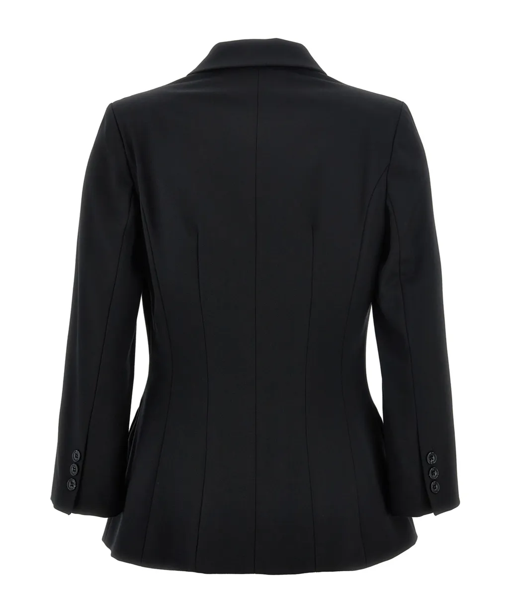 Elisabetta Franchi Single-Breasted Tailored Blazer