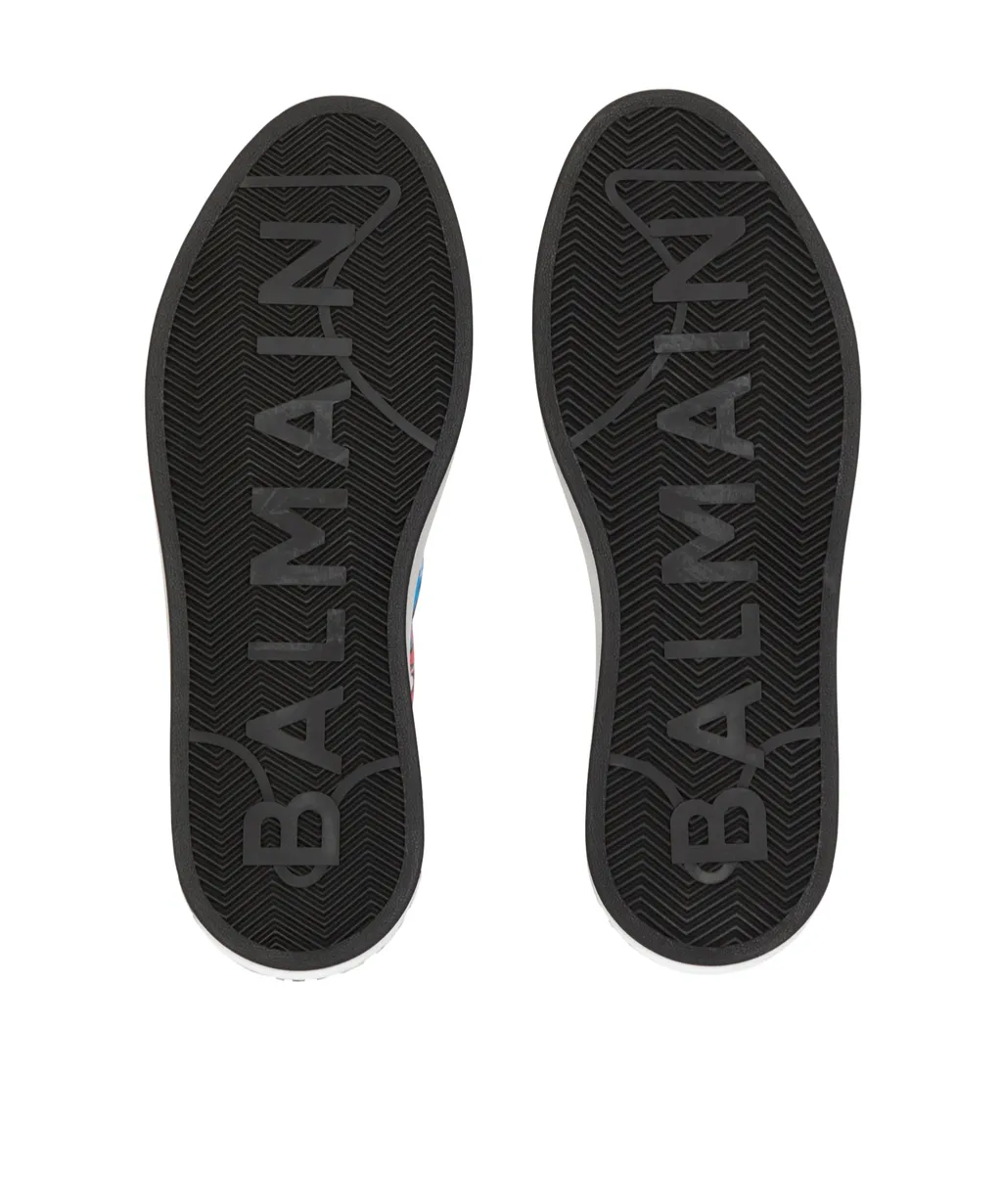 Balmain X Disney B-Court High-Top Sneakers
