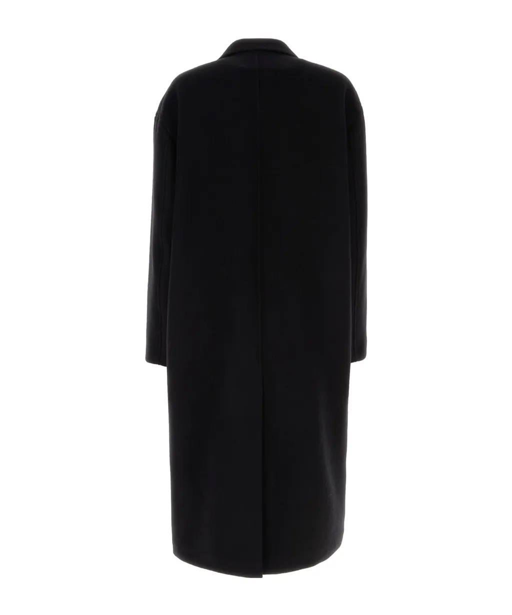 Isabel Marant Efezia Single-Breasted Straight Hem Coat