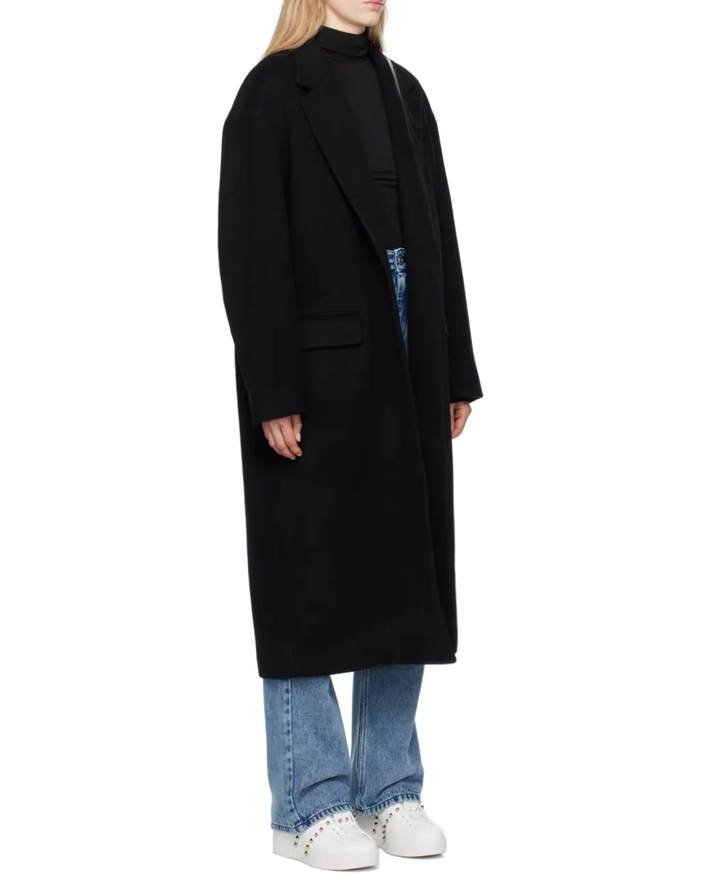 Isabel Marant Efezia Single-Breasted Straight Hem Coat