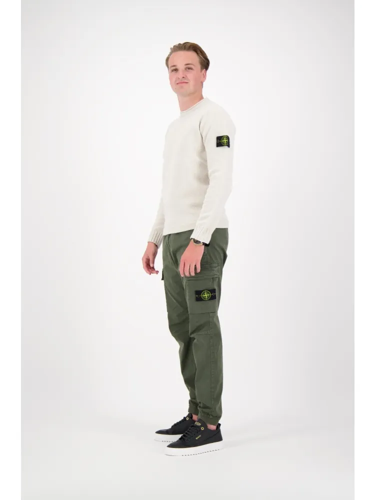 Stone Island Logo Patch Crewneck Jumper