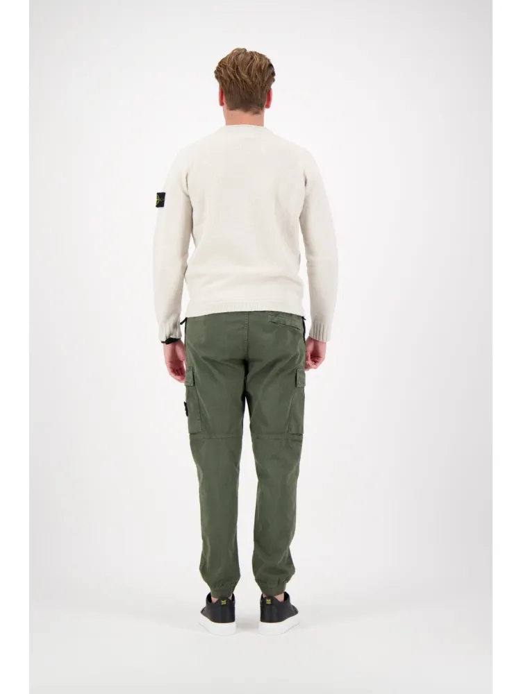Stone Island Logo Patch Crewneck Jumper