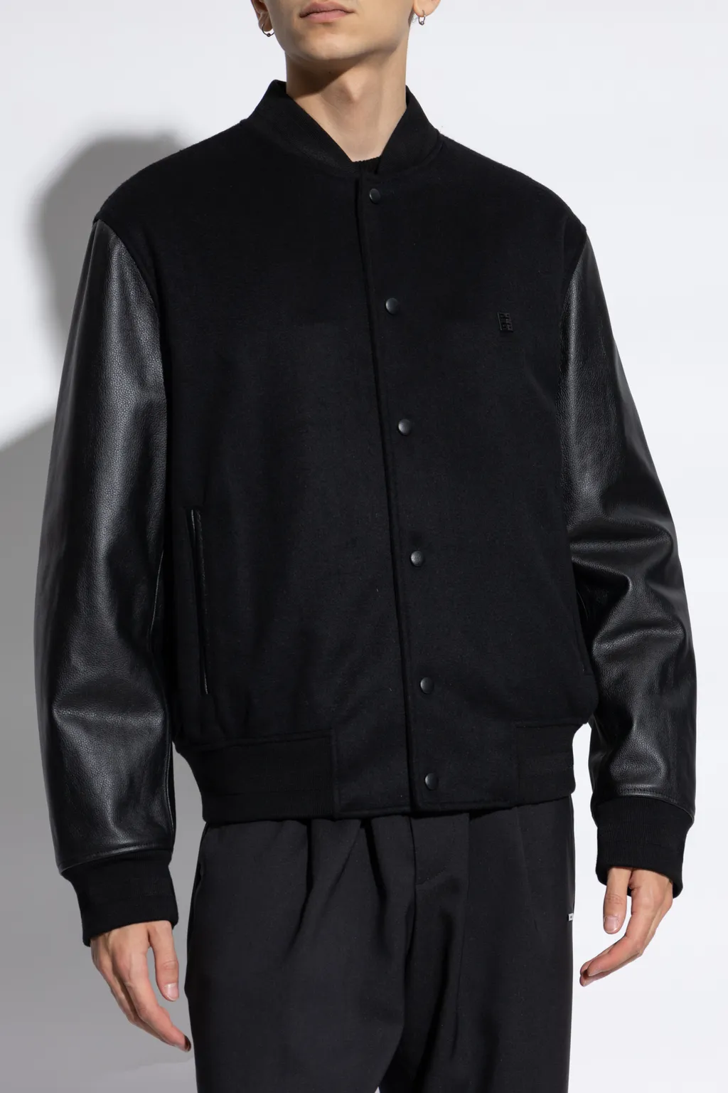 Givenchy 4G Plaque Bomber Jacket