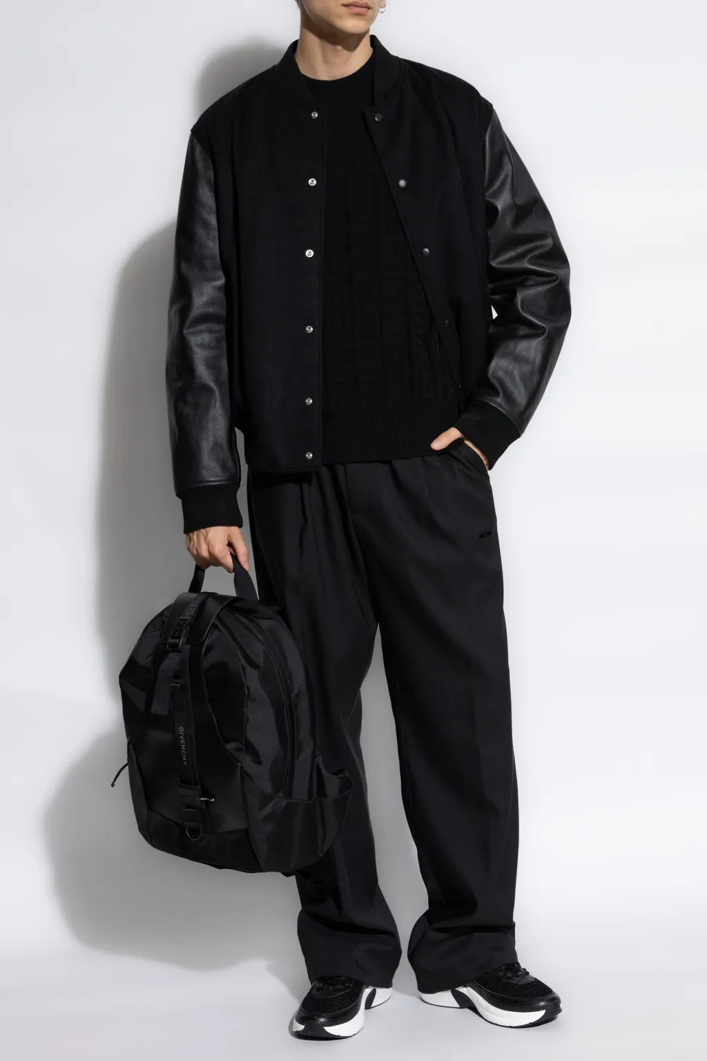 Givenchy 4G Plaque Bomber Jacket