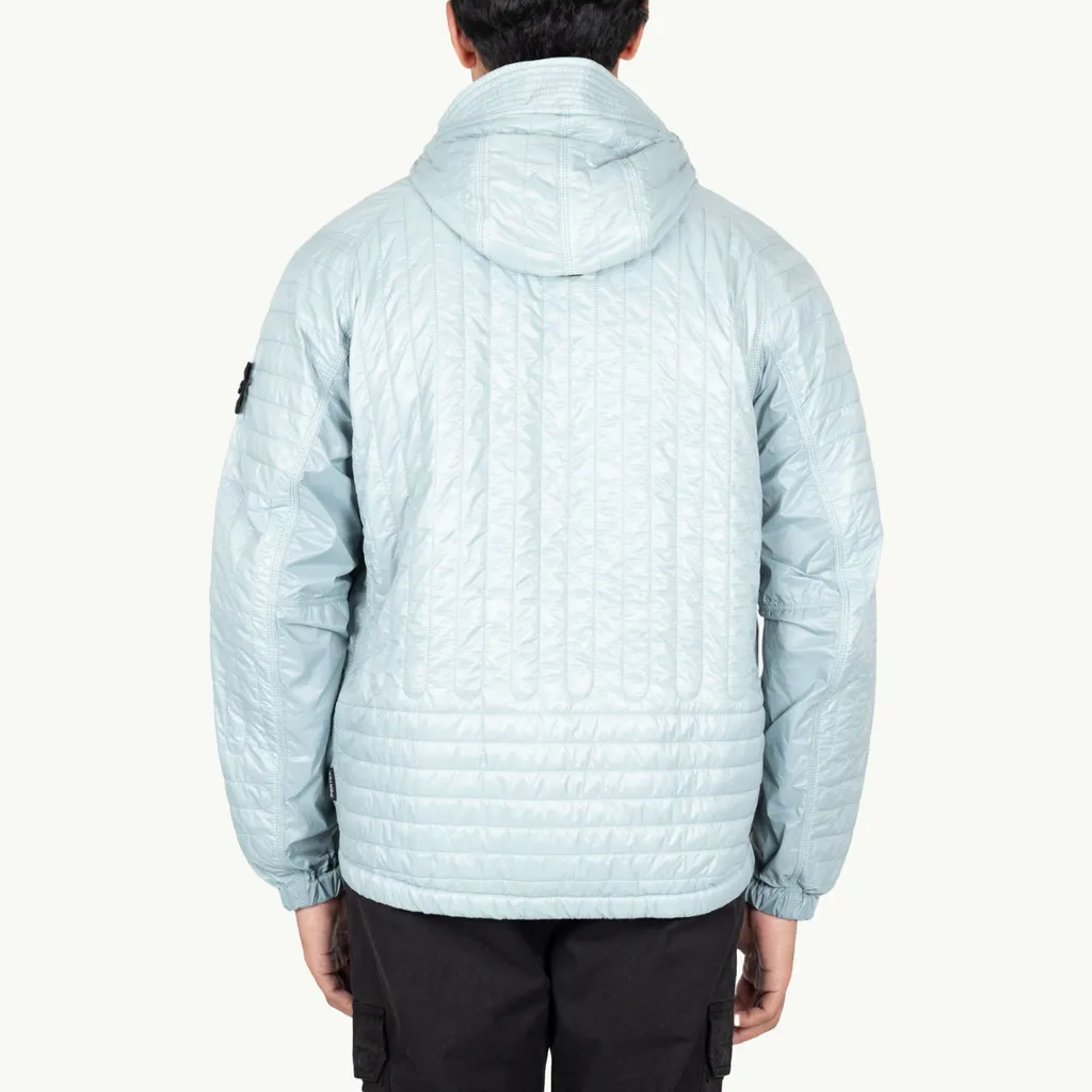Logo-Appliqué Padded Hooded Jacket