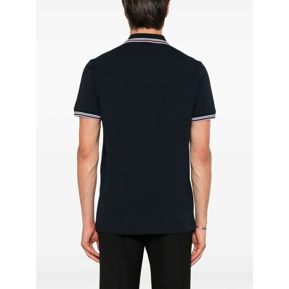 Boss Hugo Boss Logo Embossed Short-Sleeved Polo Shirt