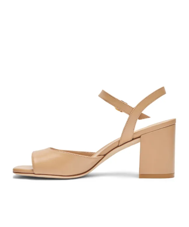 75Mm Tia Leather Sandals