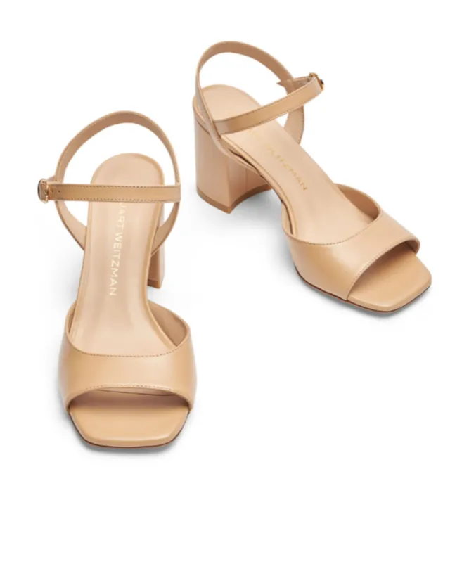 75Mm Tia Leather Sandals