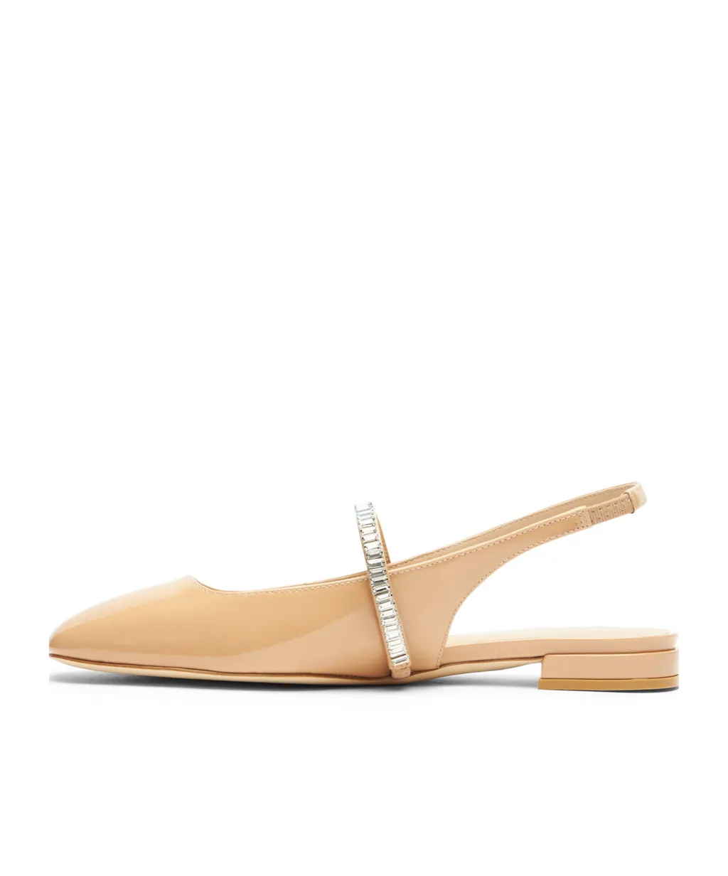 Stefanie Open-Heeled Flats