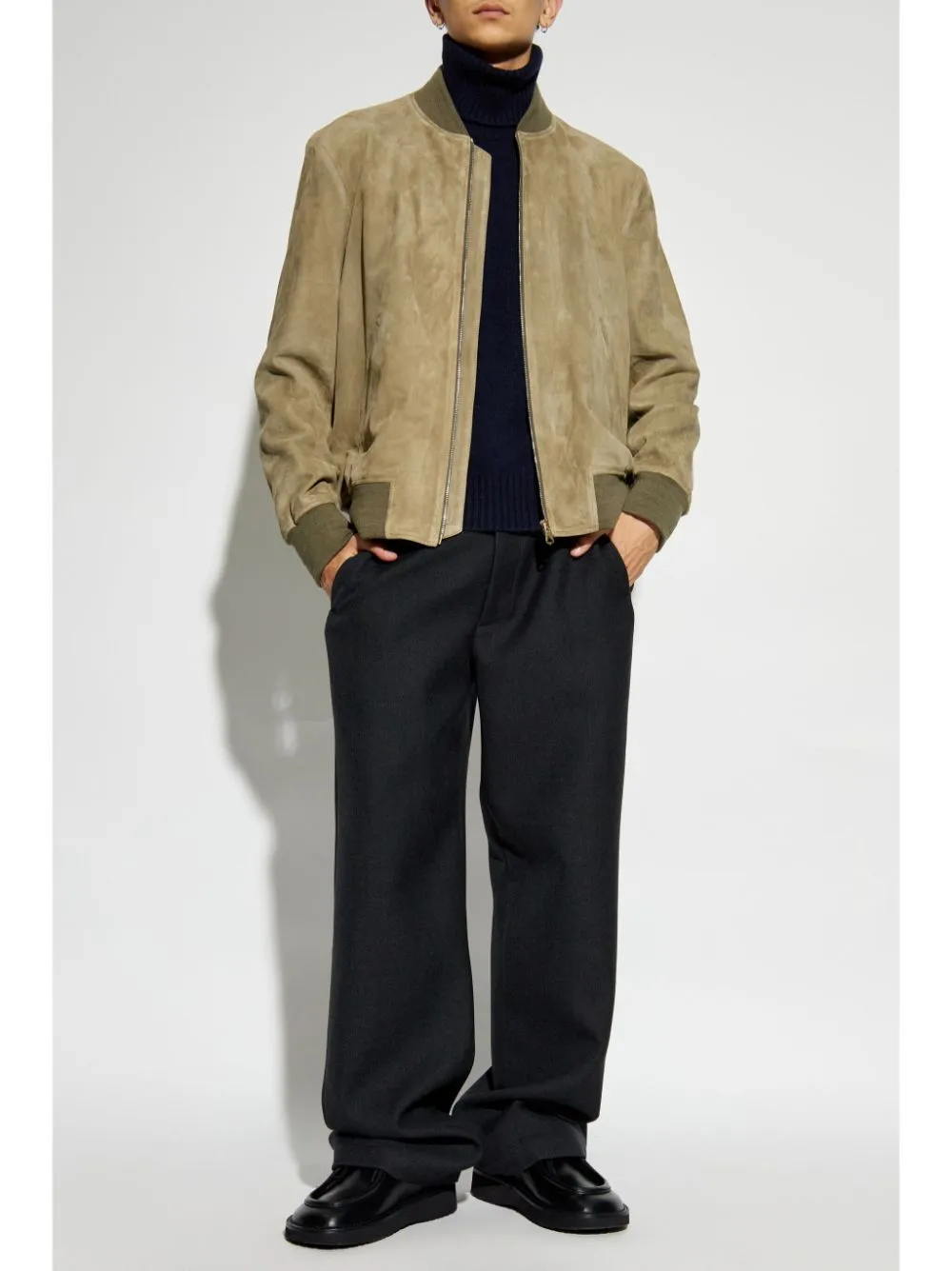 Paul Smith Zip-Up Long-Sleeved Bomber Jacket