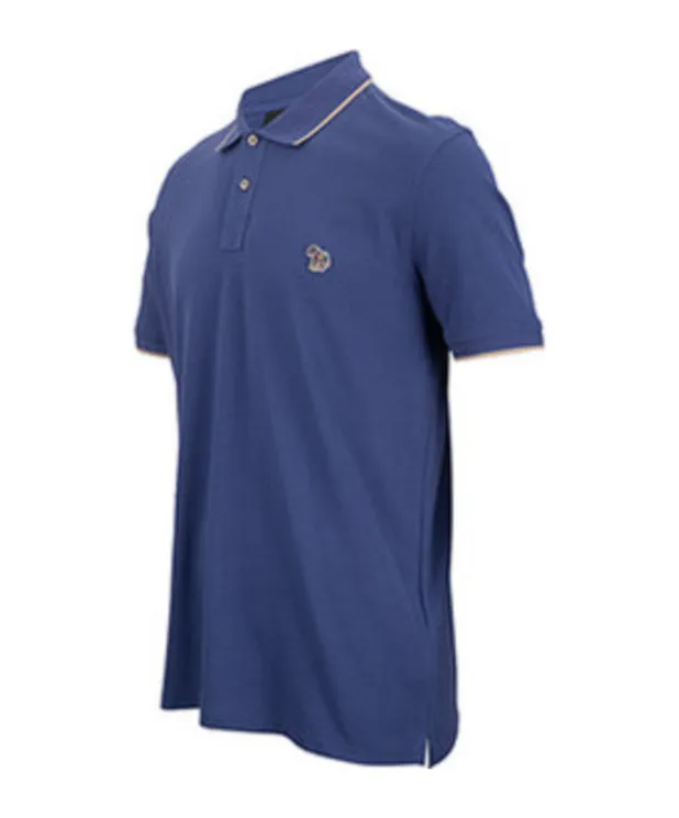 Logo Pattern Polo Shirt