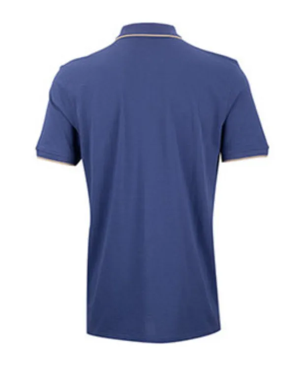 Logo Pattern Polo Shirt