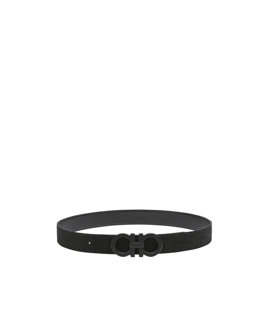 Ferragamo Reversible Gancini Buckle Belt