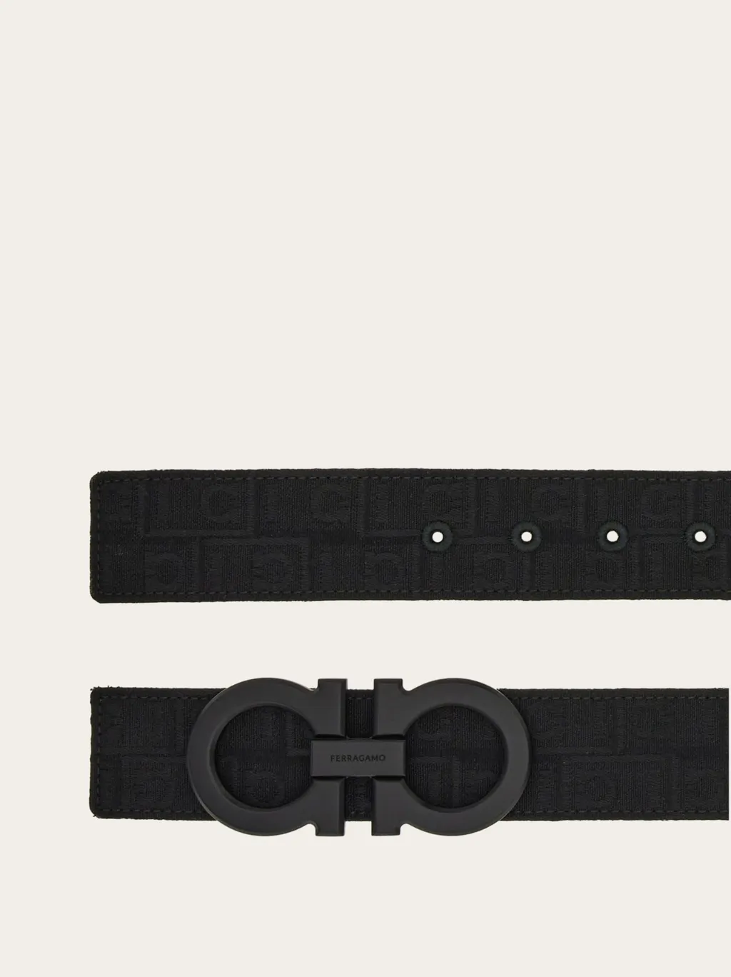 Ferragamo Reversible Gancini Buckle Belt