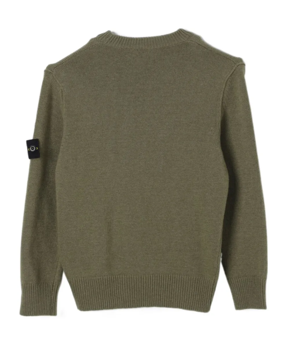 Stone Island Junior Compass Badge Crewneck Jumper