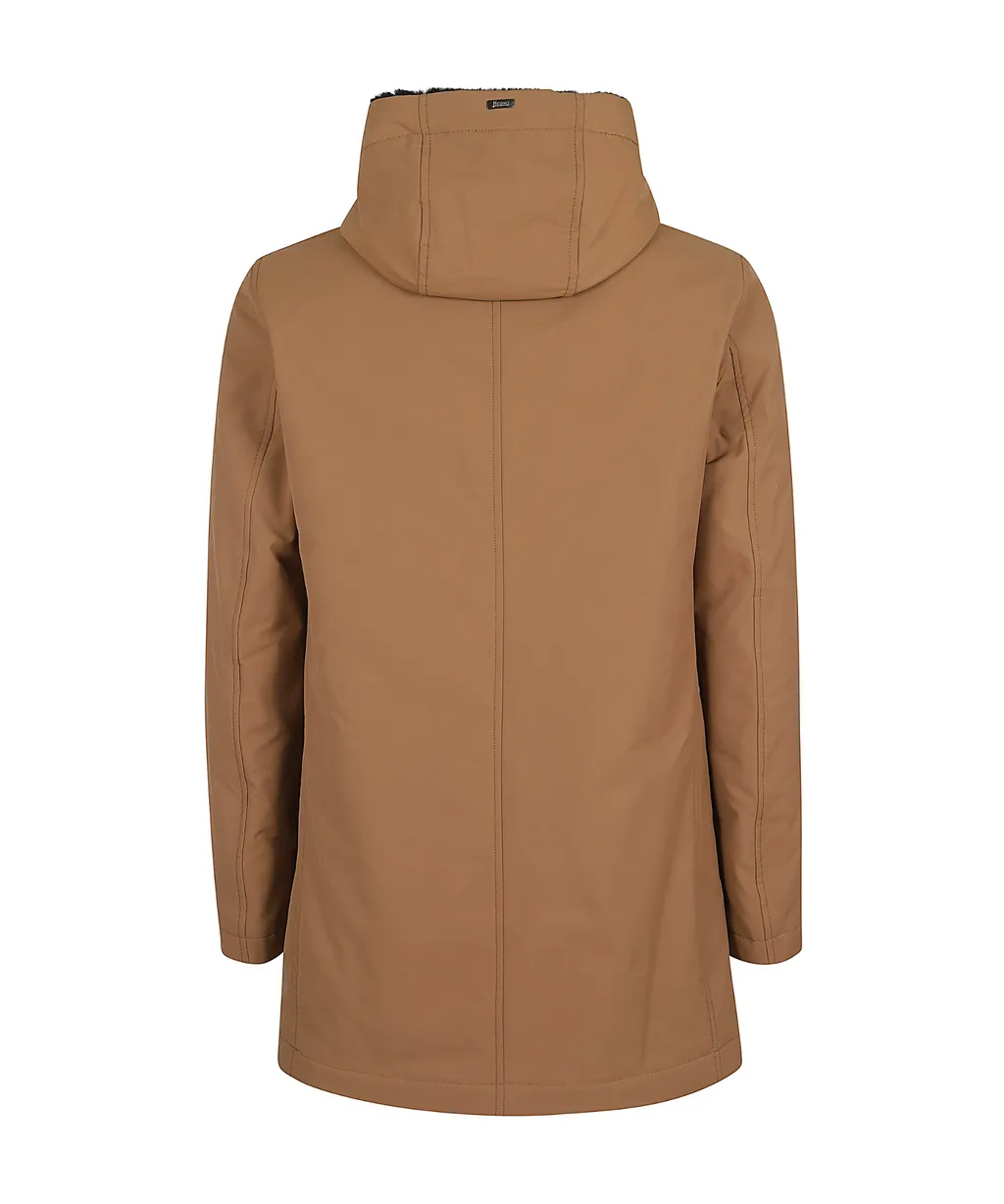 Hooded Zip-Up Parka