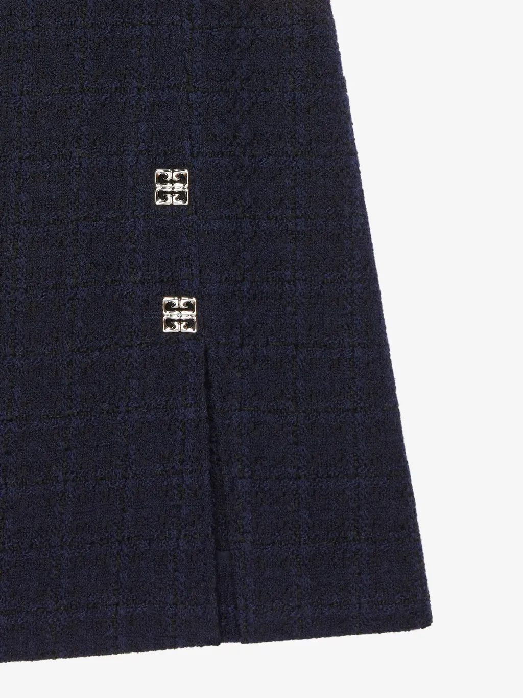 Givenchy 4G Plaque Tweed Dress