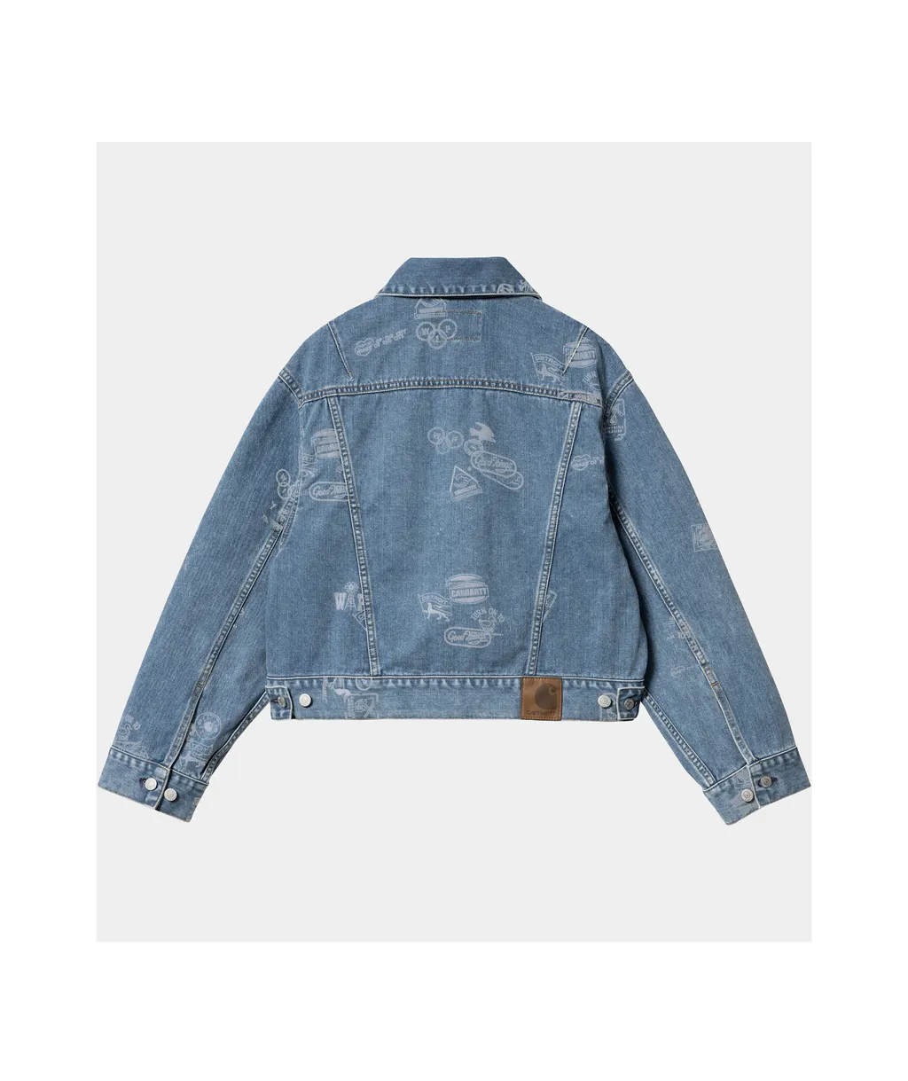 Graphic-Print Jacket