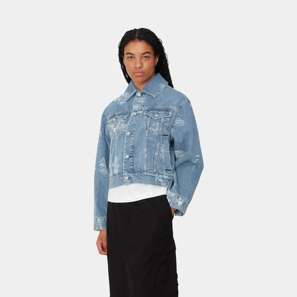 Graphic-Print Jacket