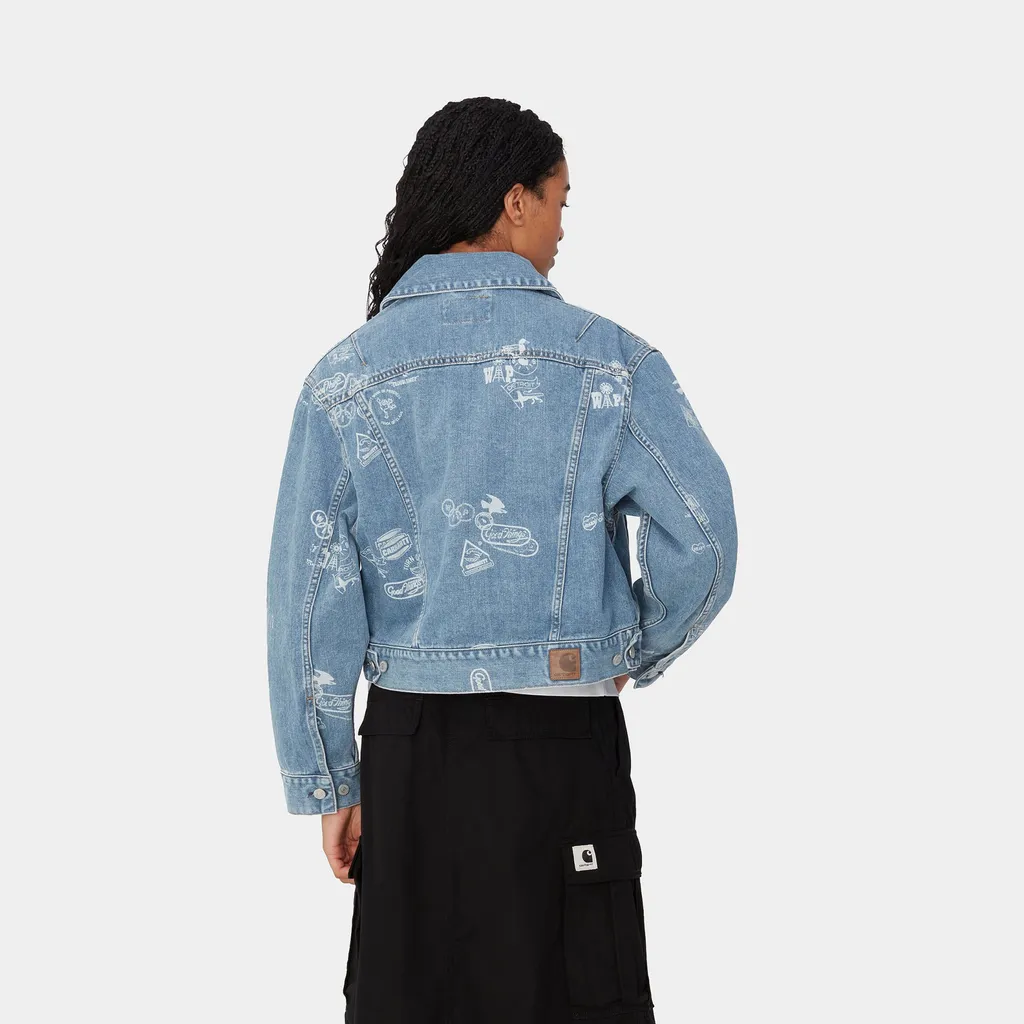 Graphic-Print Jacket