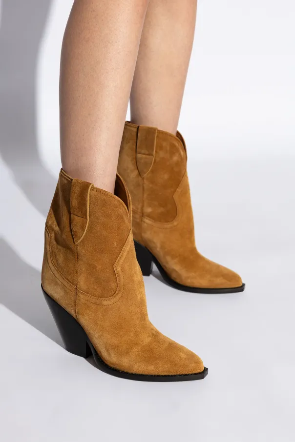 Isabel Marant Leyane Pointed-Toe Ankle Boots
