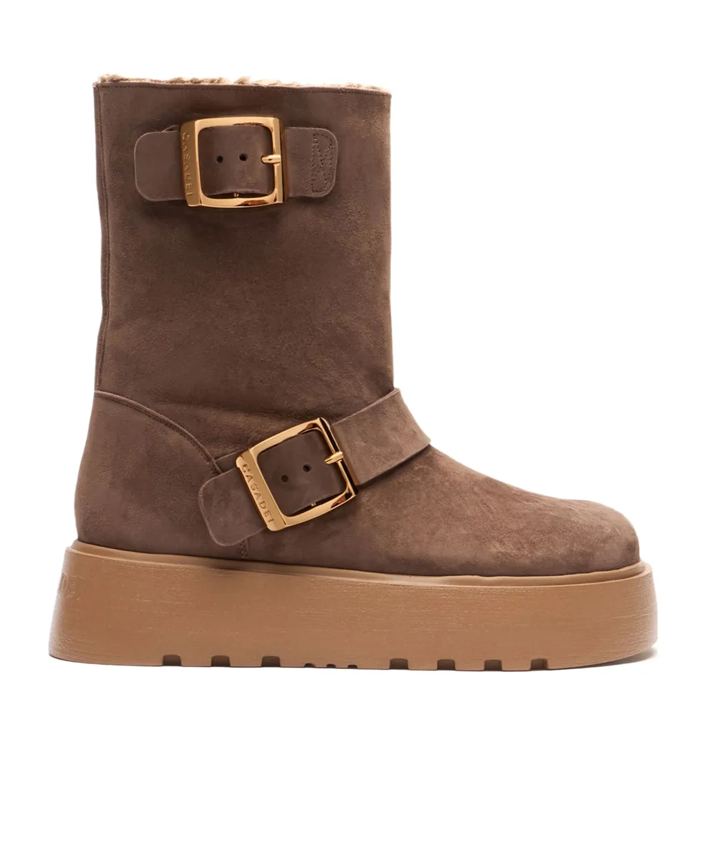 Round-Head Short Boots