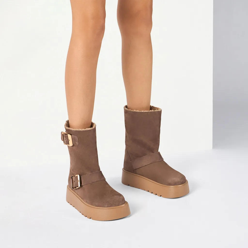 Round-Head Short Boots