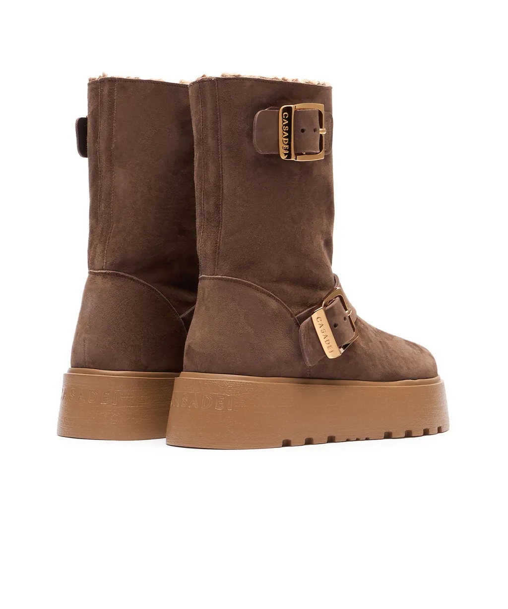 Round-Head Short Boots