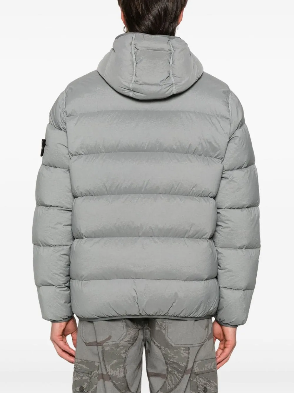 Seamless Hooded Puffer Jacket
