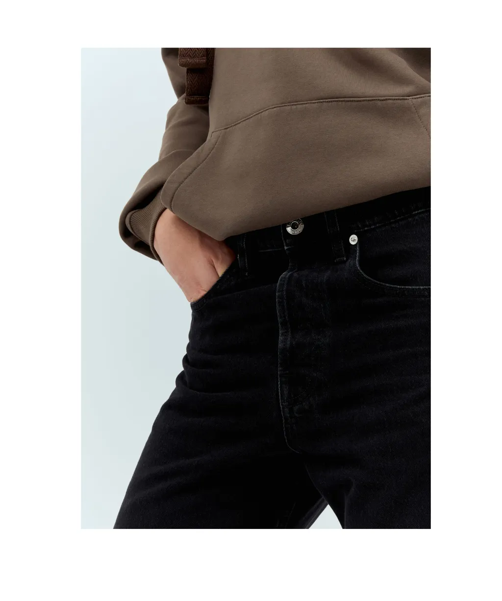 Lanvin Mid-Rise Twisted Jeans