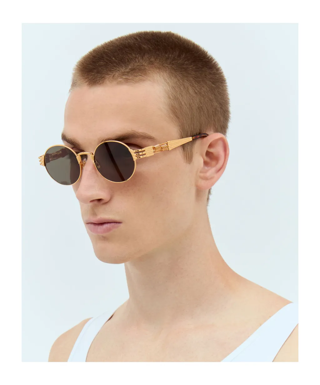 X Karim Benzema Round-Frame Sunglasses
