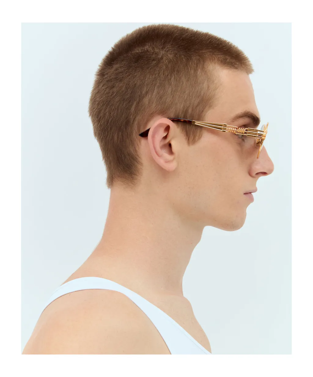 X Karim Benzema Round-Frame Sunglasses