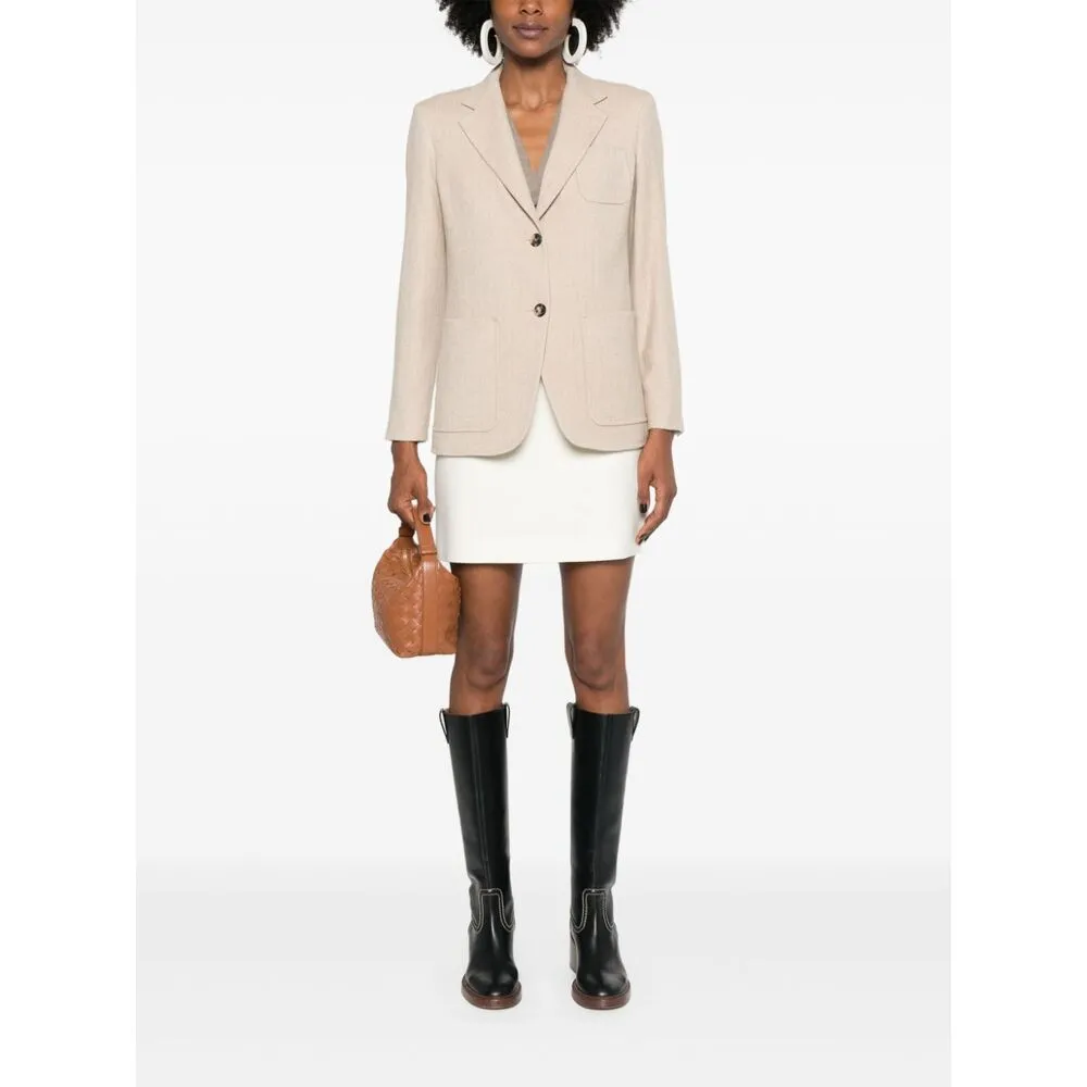 Long-Sleeved Suit Coat