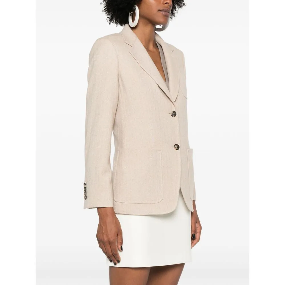 Long-Sleeved Suit Coat