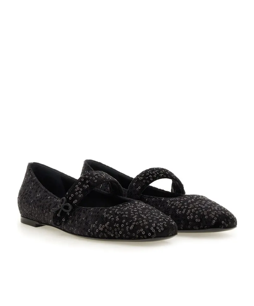 Roberto Festa Rhinestone Ballerina Flats