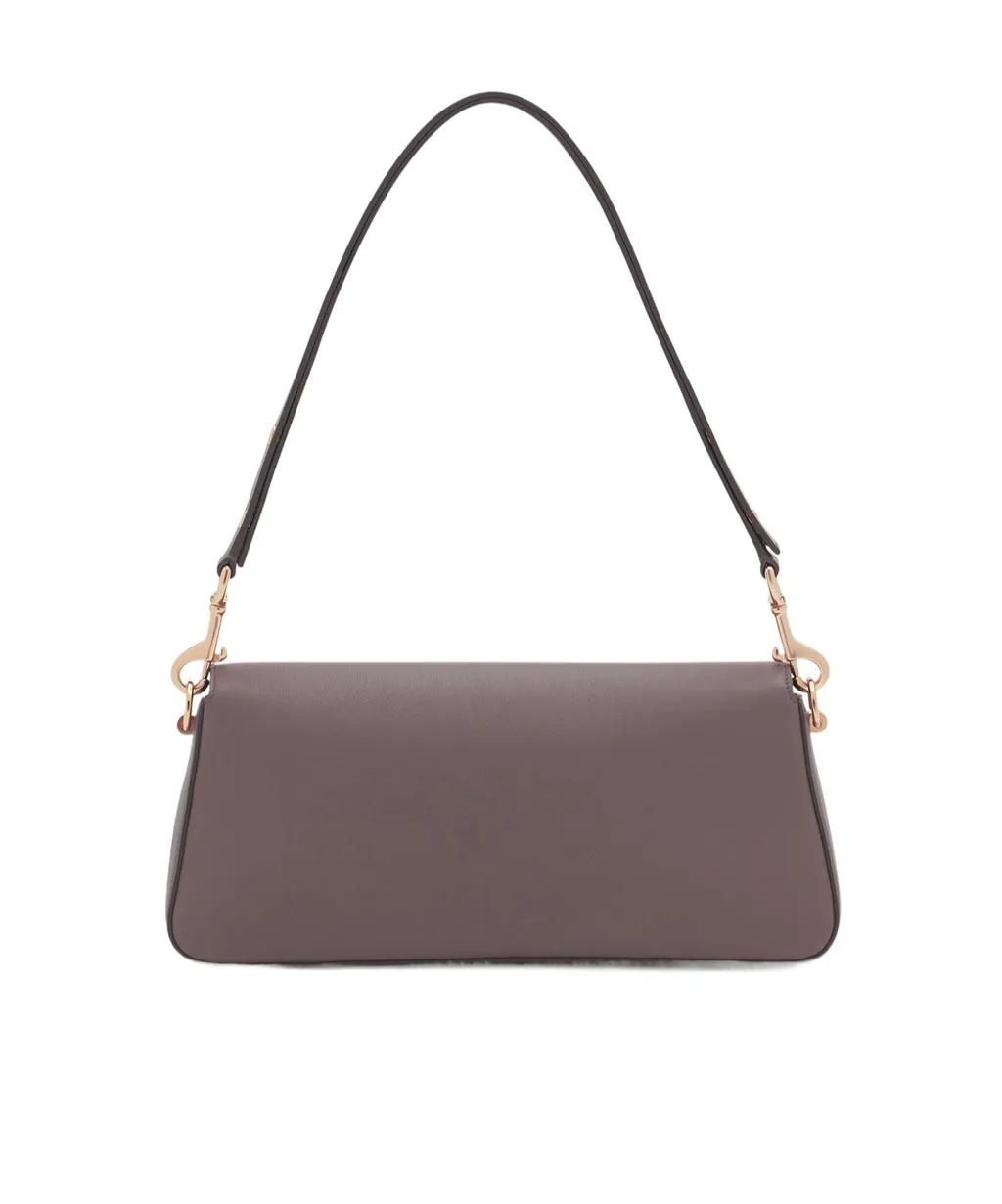 Lanvin Sequence Logo Engraved Shoulder Bag
