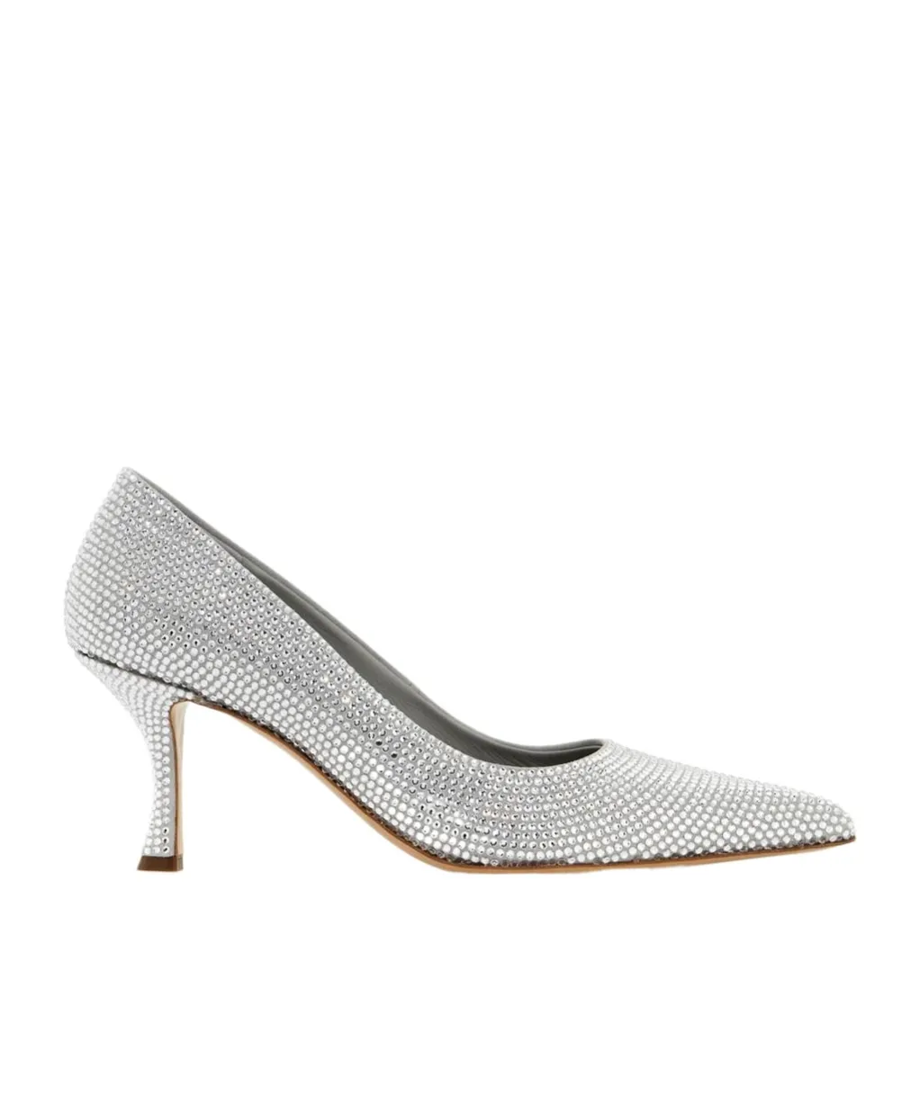 Ferragamo Embellished Pointed Toe Pumps