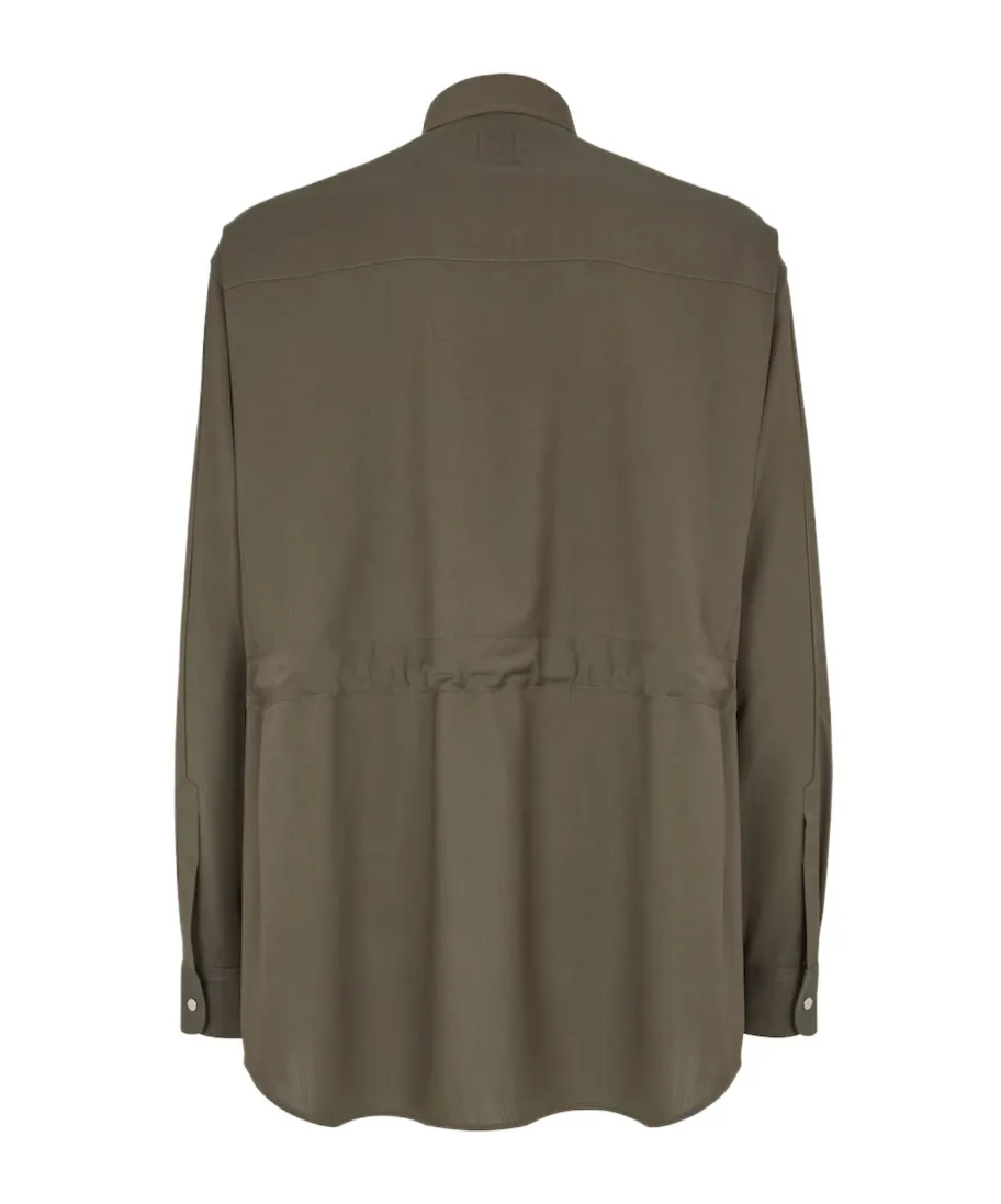 Fendi Long Sleeved Oversized Shirt