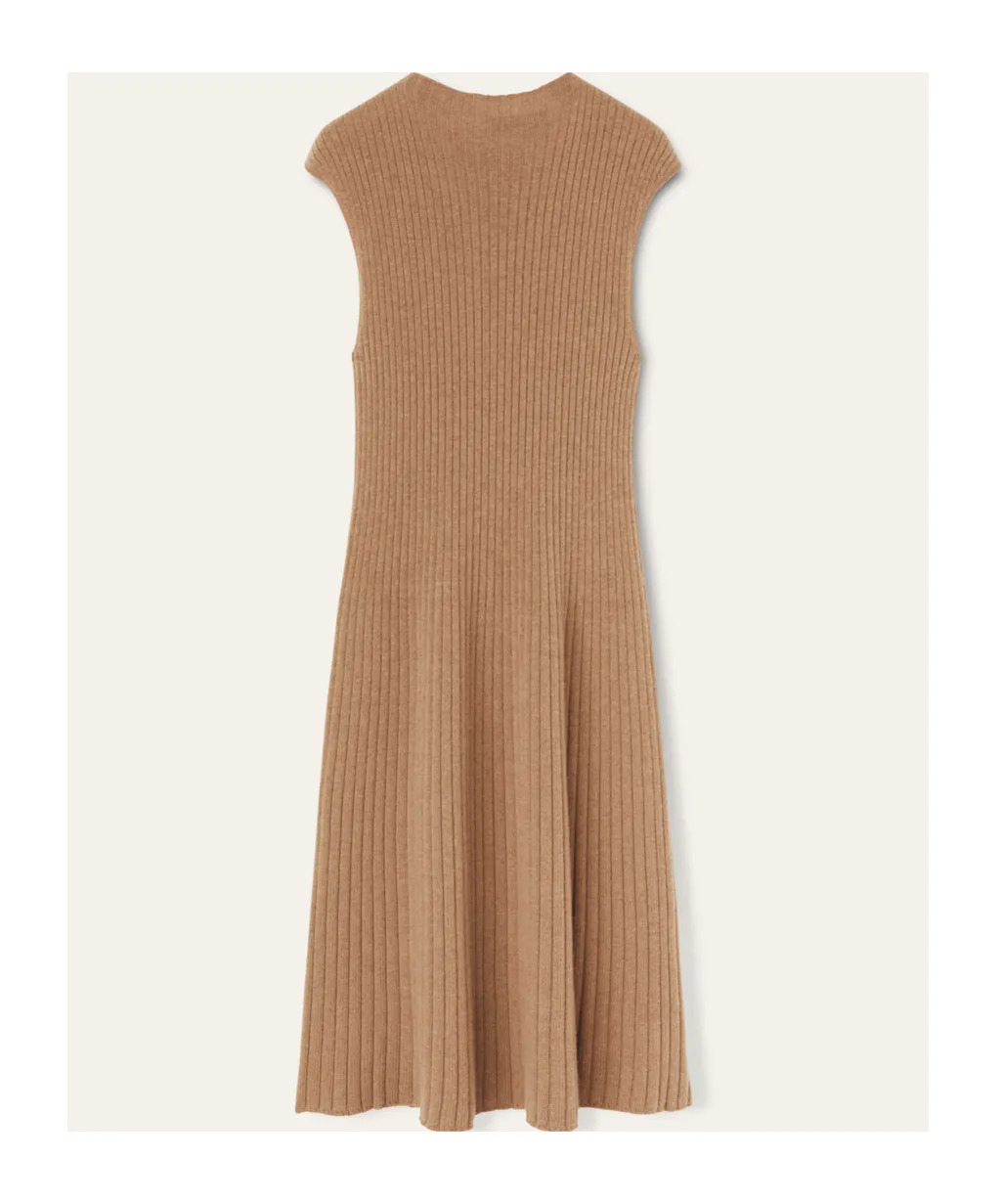 Sleeveless Knitted Dress