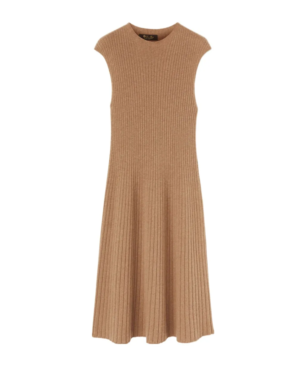 Sleeveless Knitted Dress