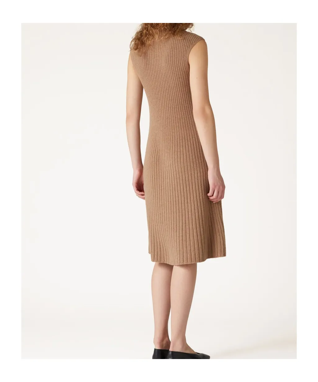 Sleeveless Knitted Dress
