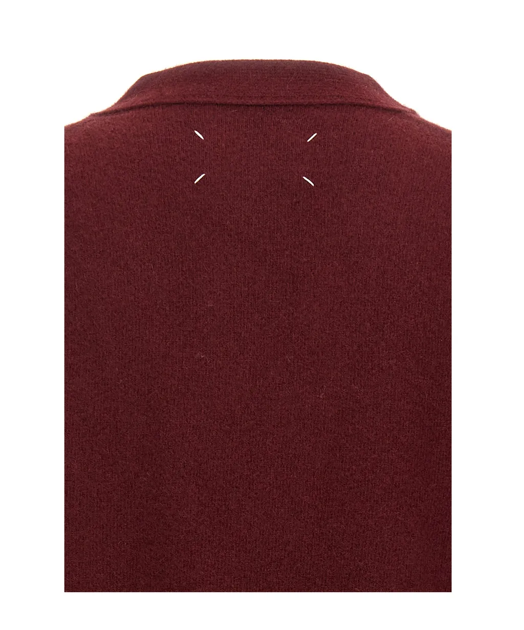 Maison Margiela V-Neck Button-Up Cardigan
