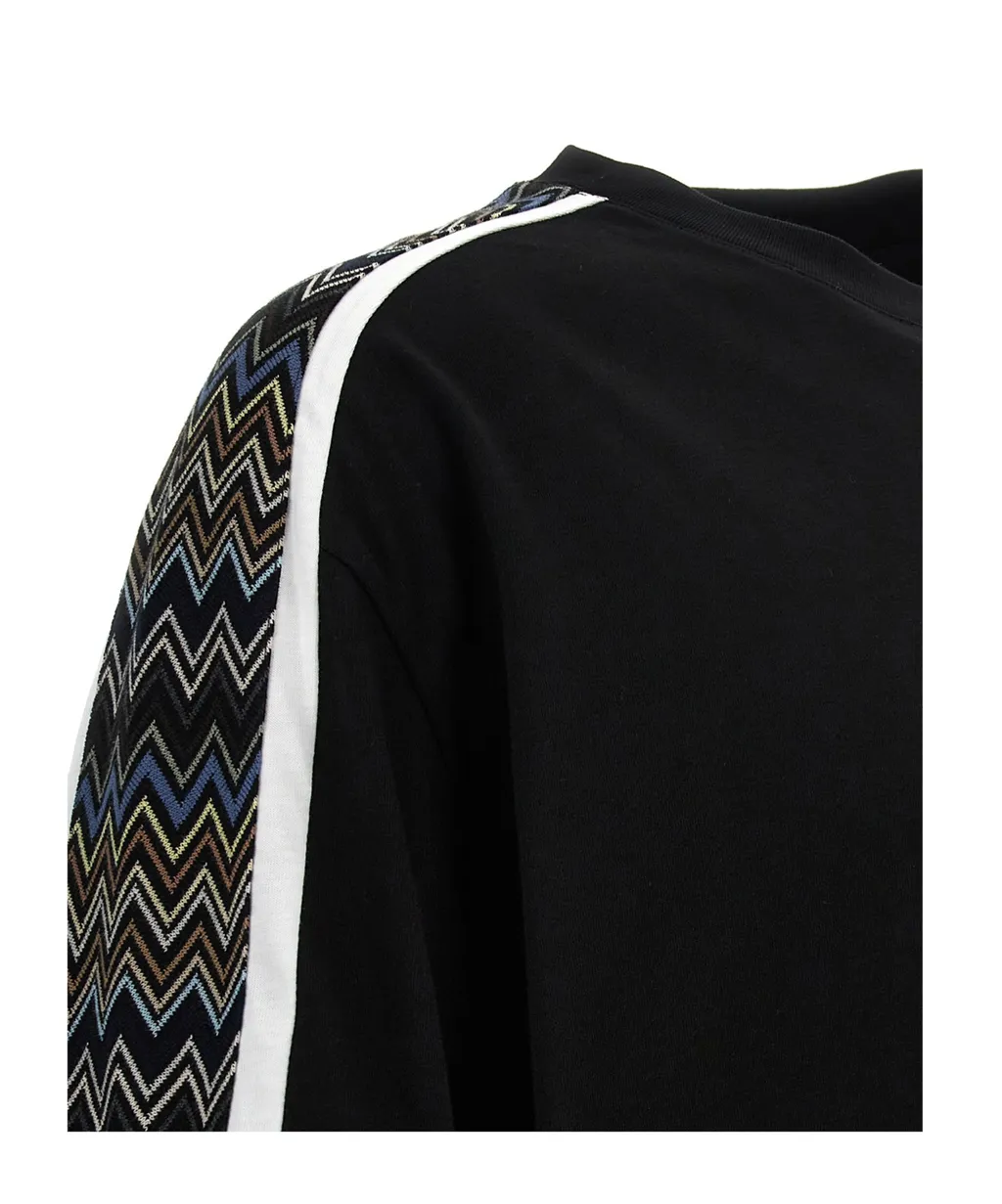 Missoni Zig Zag Pattern Crewneck T-Shirt