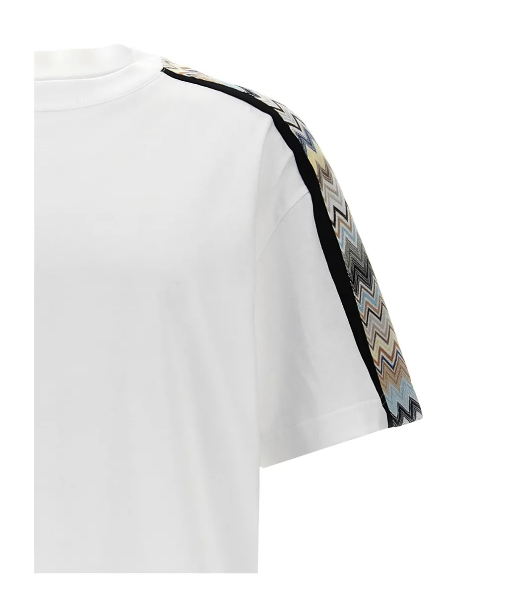 Missoni Zig Zag Pattern Crewneck T-Shirt