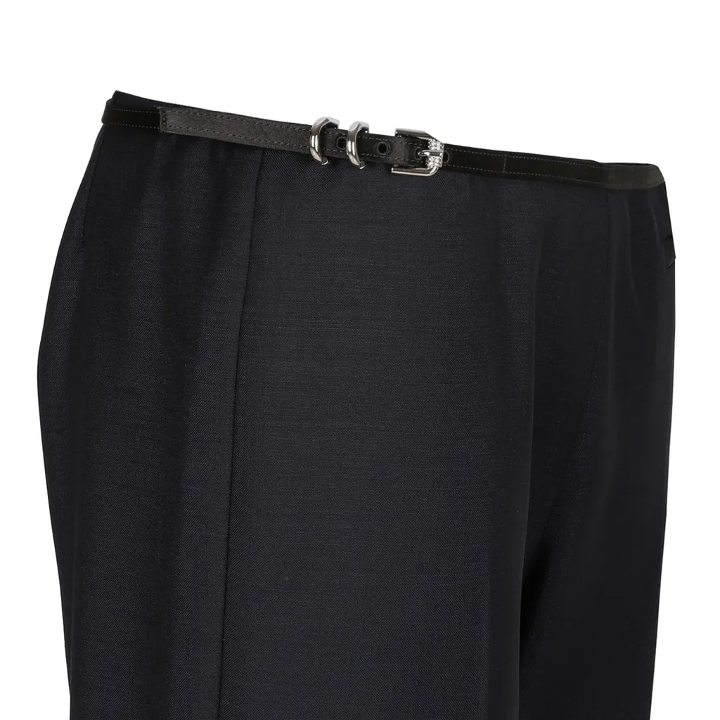 Givenchy Voyou Low-Waisted Flared Trousers