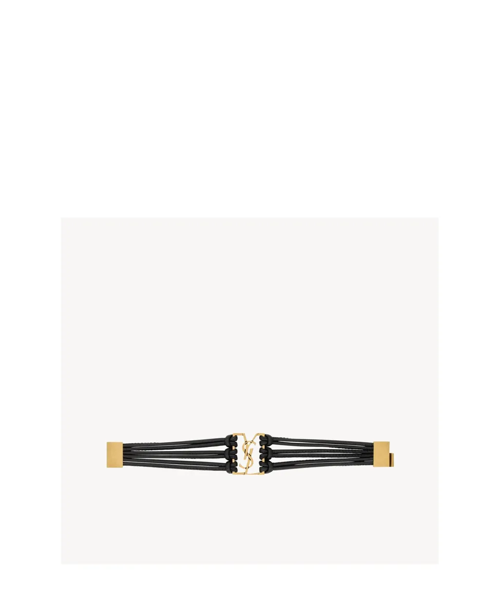 Saint Laurent Babylone Cord Bracelet
