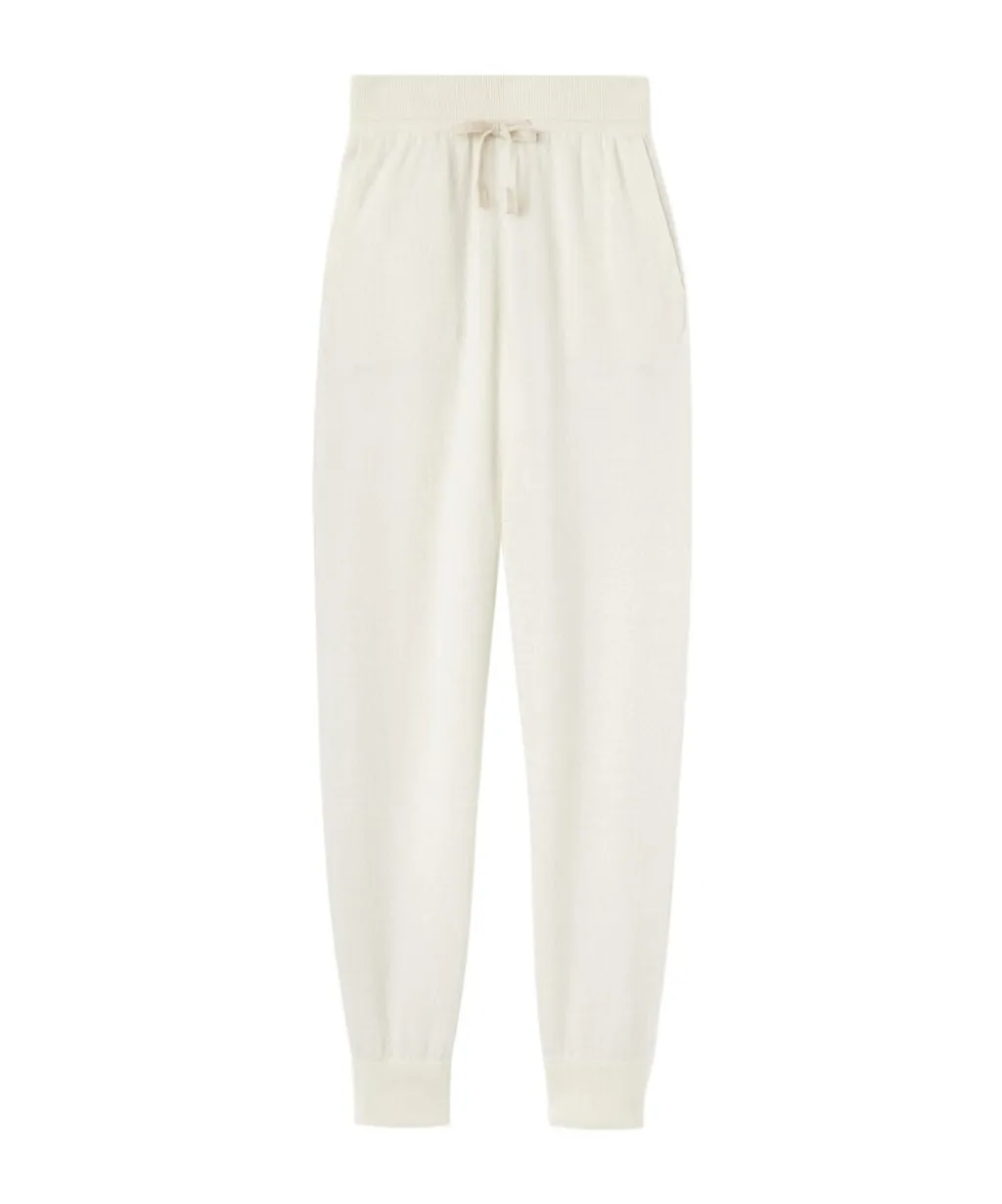 Drawcord Cashmere Sweatpants